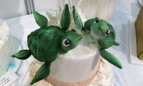 Hochzeitstorte auf der Hochzeitsmesse Trau Dich Wien